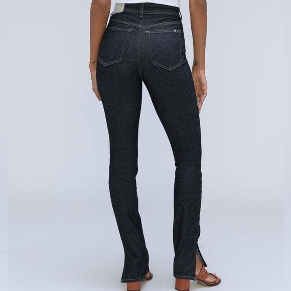 Everlane The Way-High Skinny Split Hem Organic Cotton Jeans Size 30 - Picture 2 of 13